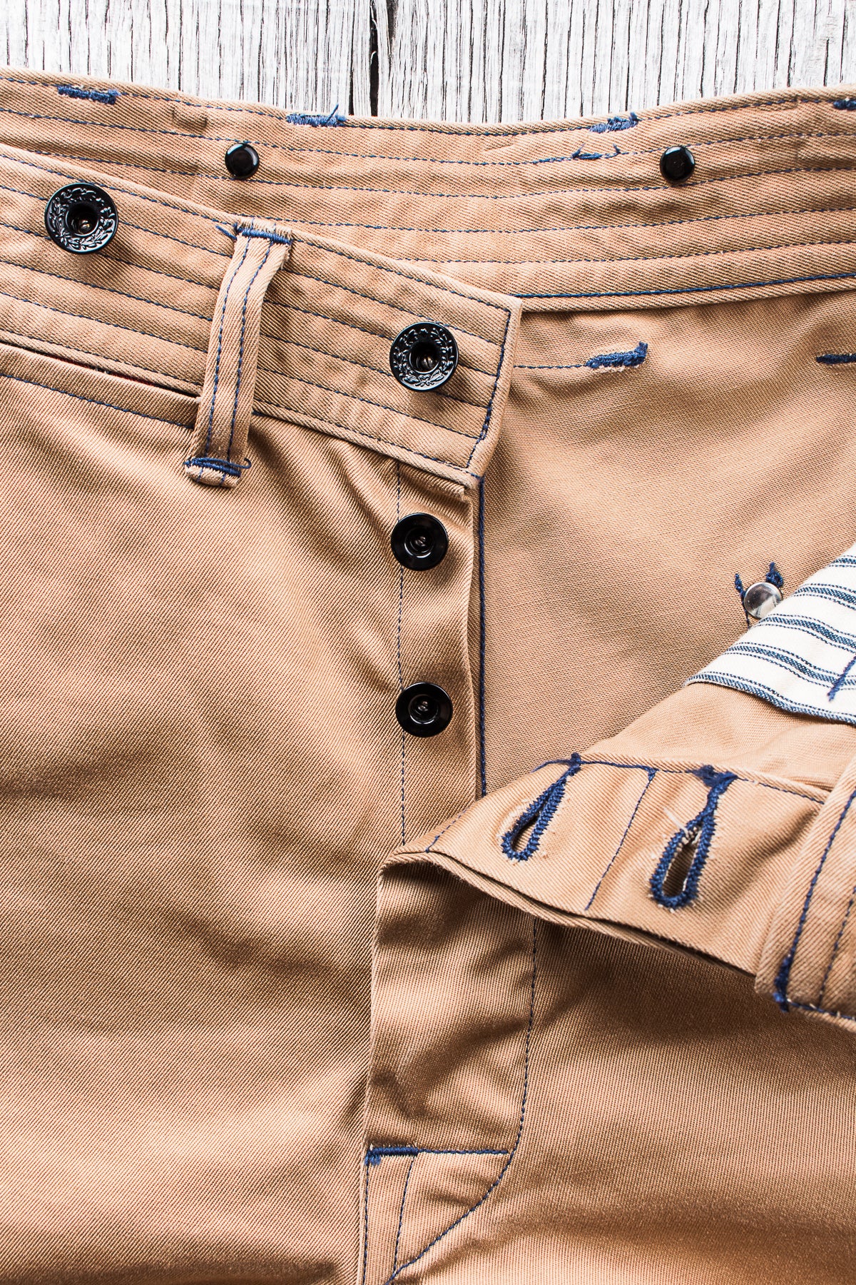 Second Hand Mister Freedom Chino Riders Khaki W 32 L 32