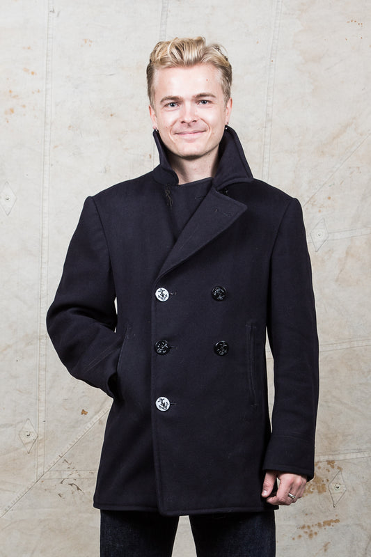 Vintage Original USN Wool Pea Coat