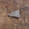 Munqa Newtive Silver Brooch Pizza