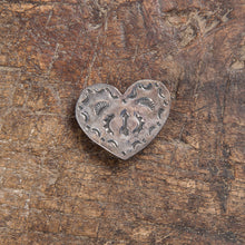 Munqa Newtive Silver Brooch Heart