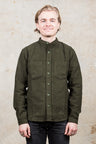 Indigofera Muir Shirt Green Moleskin