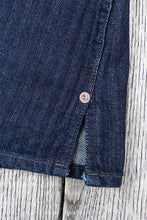 Indigofera Fargo Shirt Indigo Herringbone