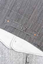 Second Hand Indigofera Floyd Vest Hickory Stripes