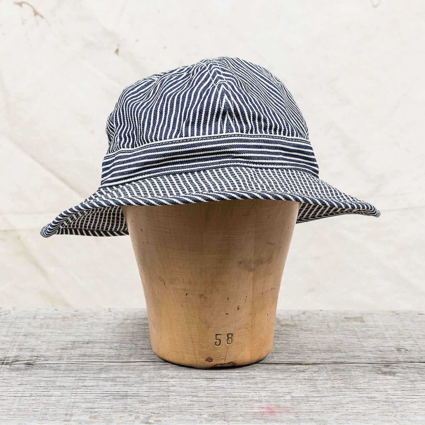 OrSlow US Navy Hat Hickory Stripe