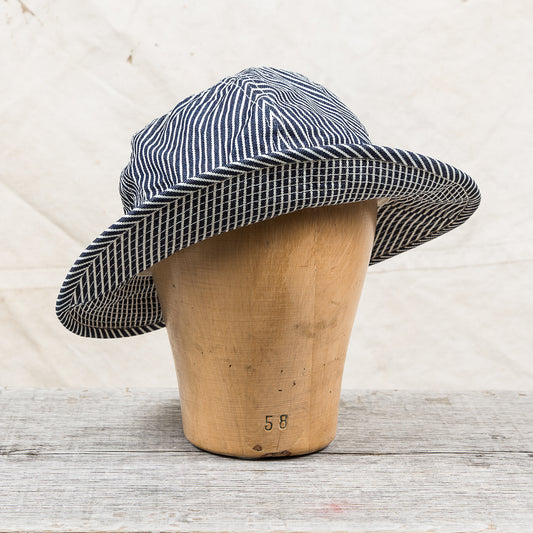 OrSlow US Navy Hat Hickory Stripe