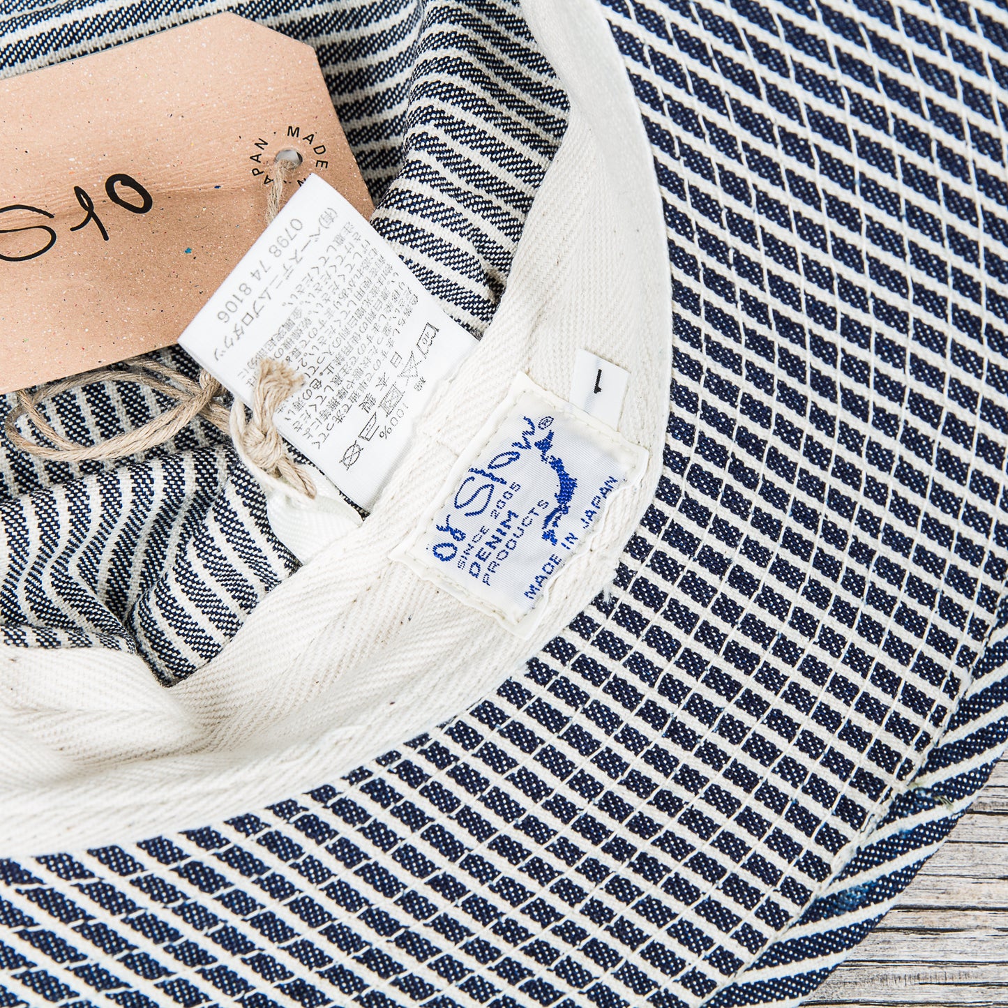 OrSlow US Navy Hat Hickory Stripe