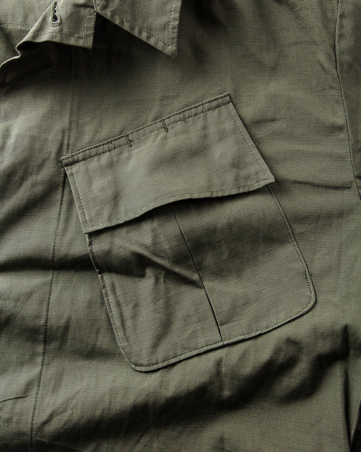 Vintage Deadstock 1969 US Army Ripstop Tropical Jacket Size: Large Long