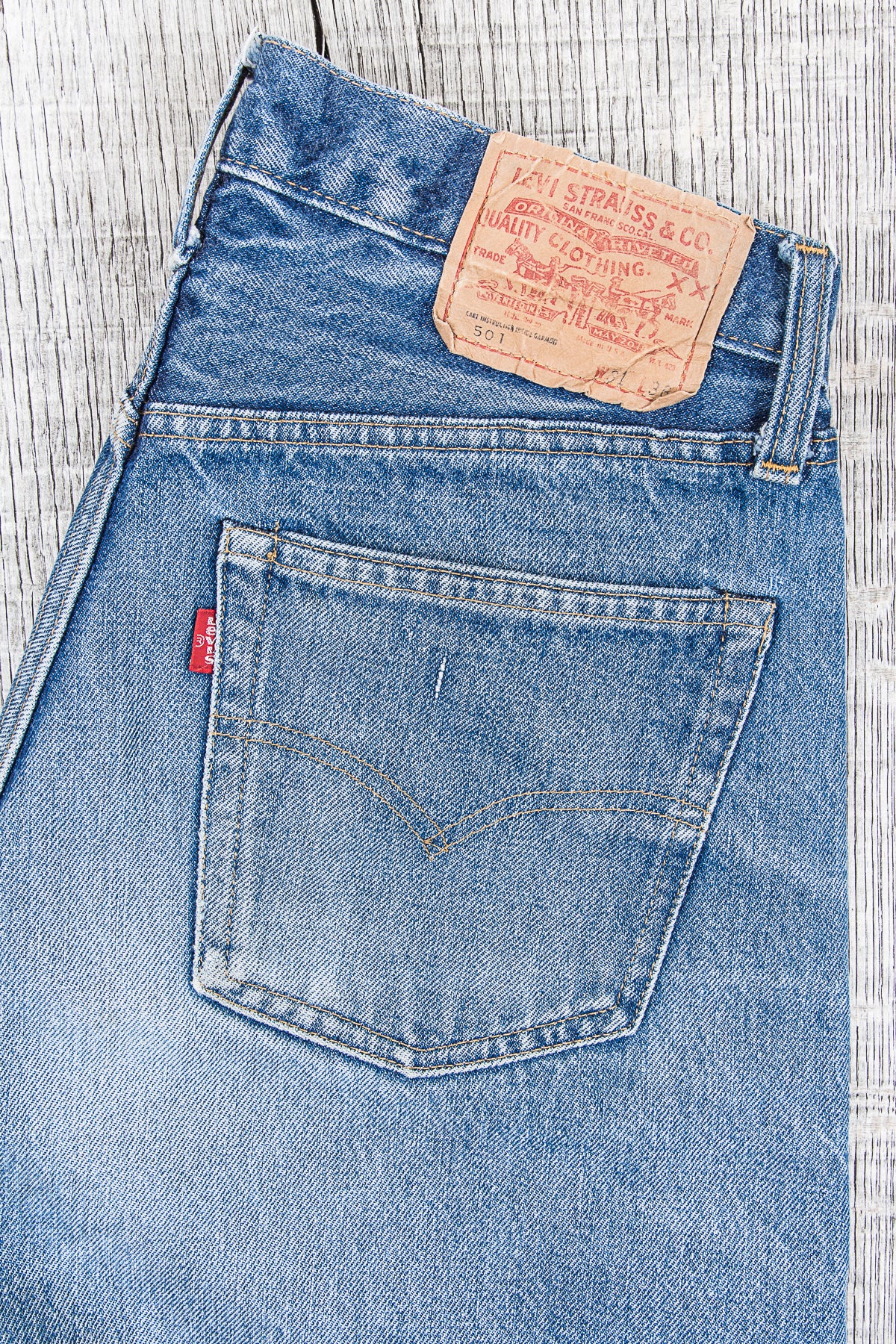 Vintage Original Levi's 501 Red Line Selvedge Jeans