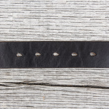 Lone Wolf Leathers Belt Horween Chromexcel Flat Octagon Brass Buckle