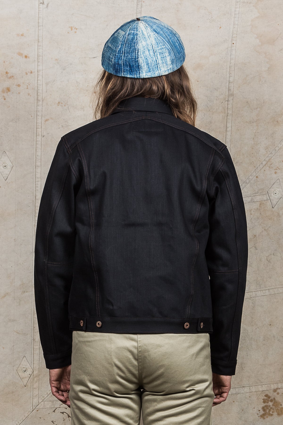 Indigofera Parsons Lodge Jacket Gunpowder Black Denim