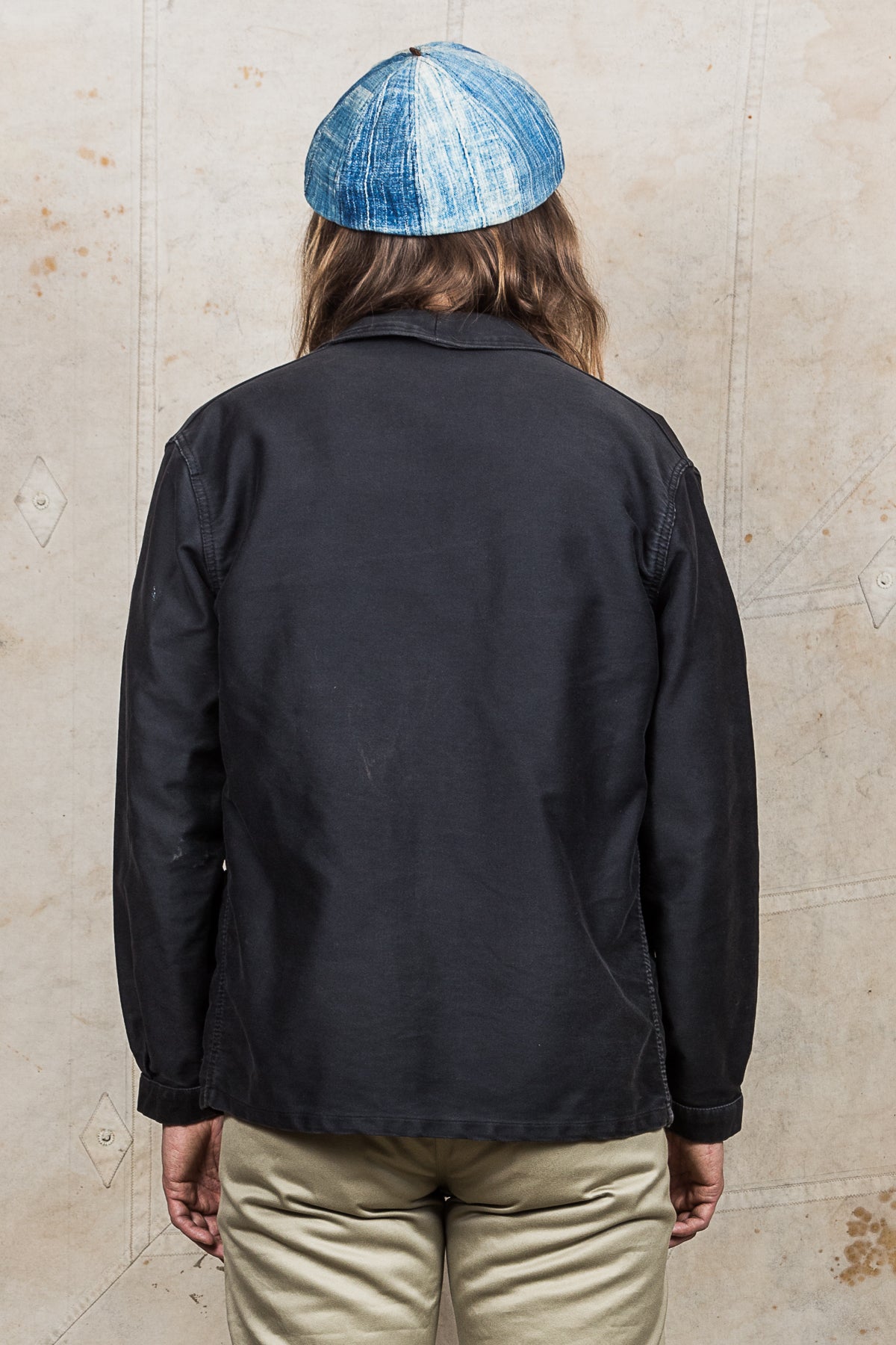 Vintage French Moleskin Workwear Jacket