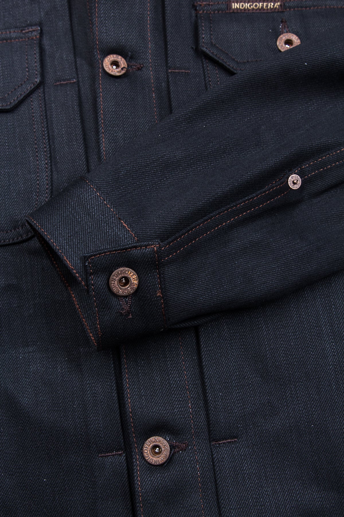 Indigofera Parsons Lodge Jacket Gunpowder Black Denim