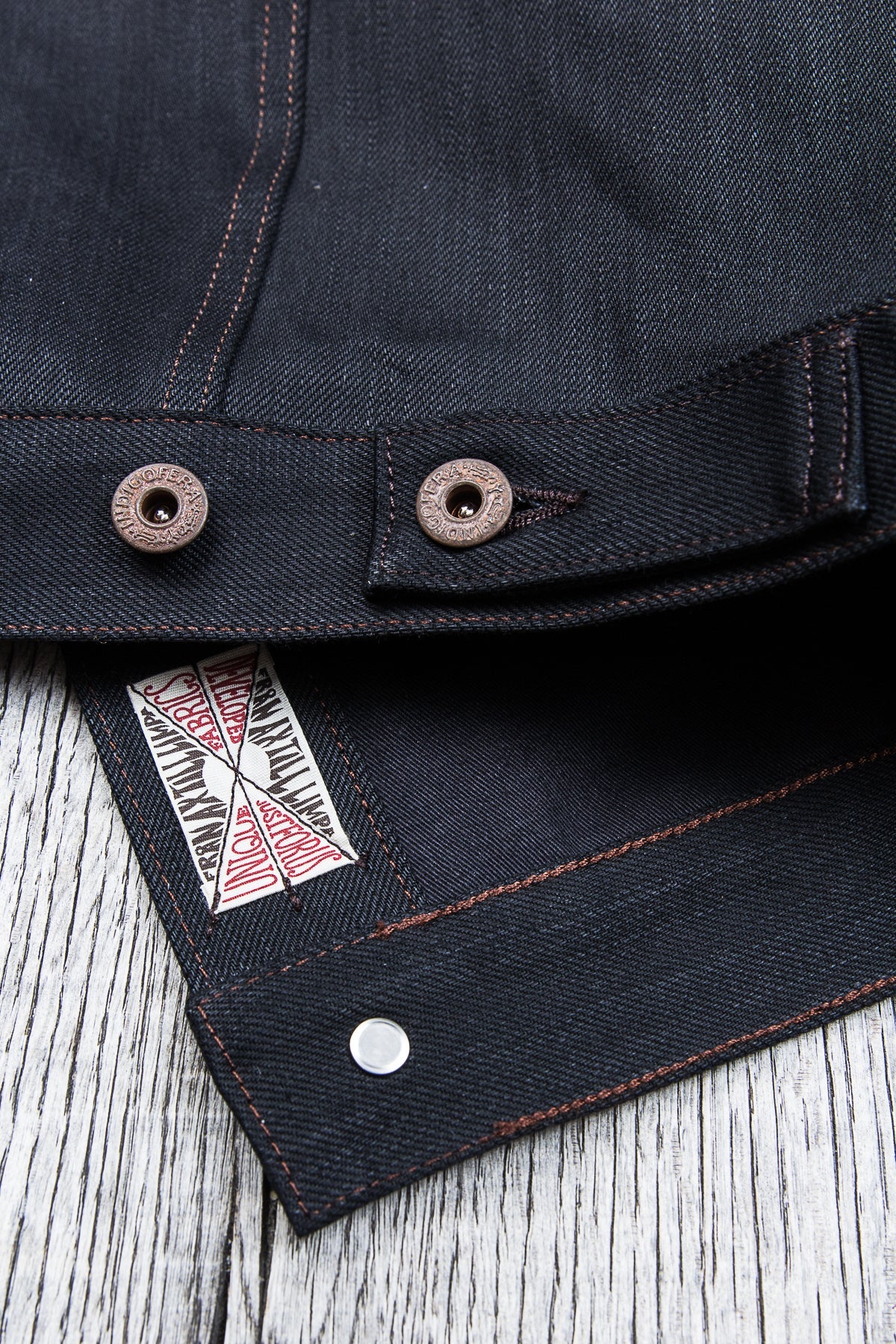 Indigofera Parsons Lodge Jacket Gunpowder Black Denim