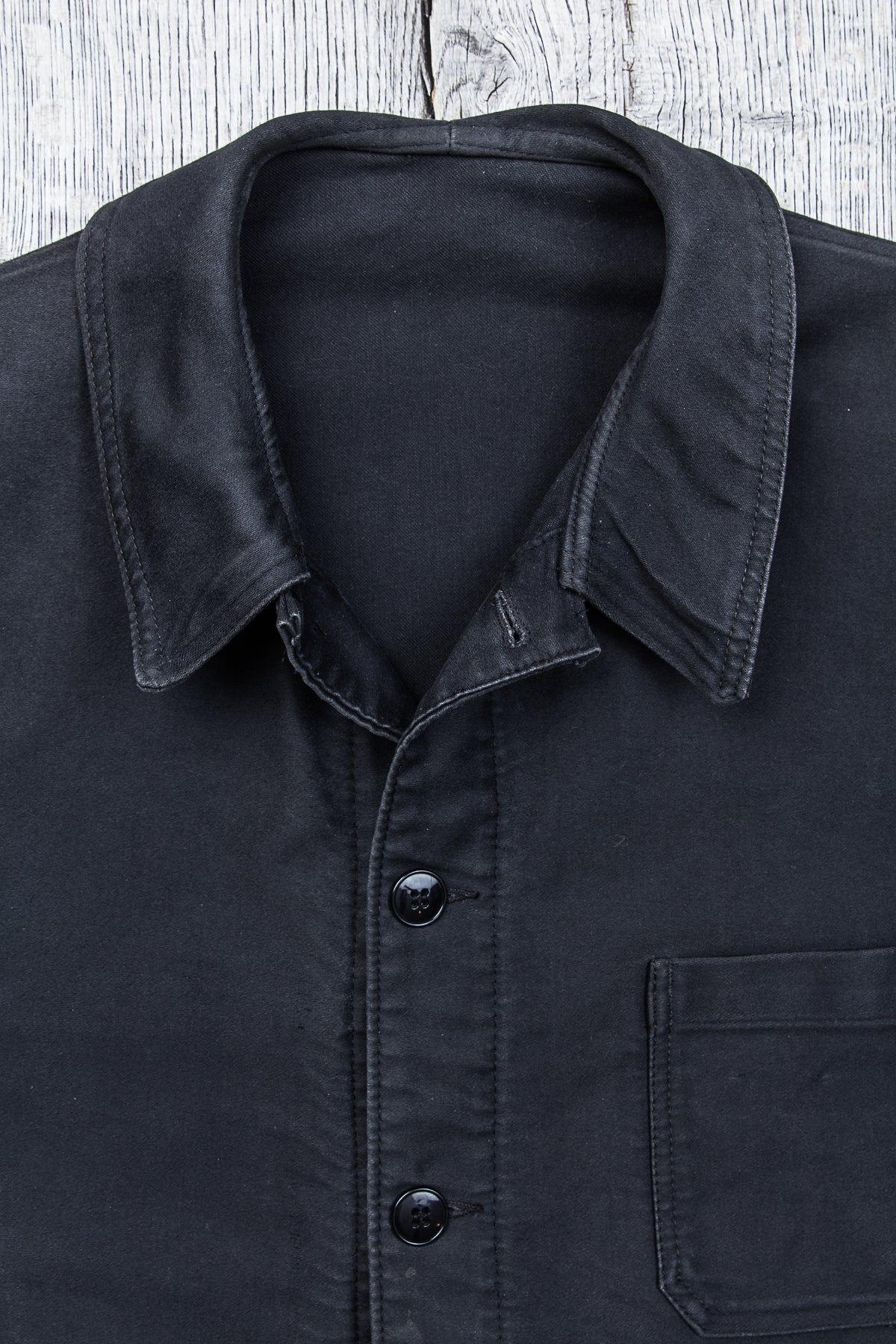 Vintage French Moleskin Workwear Jacket