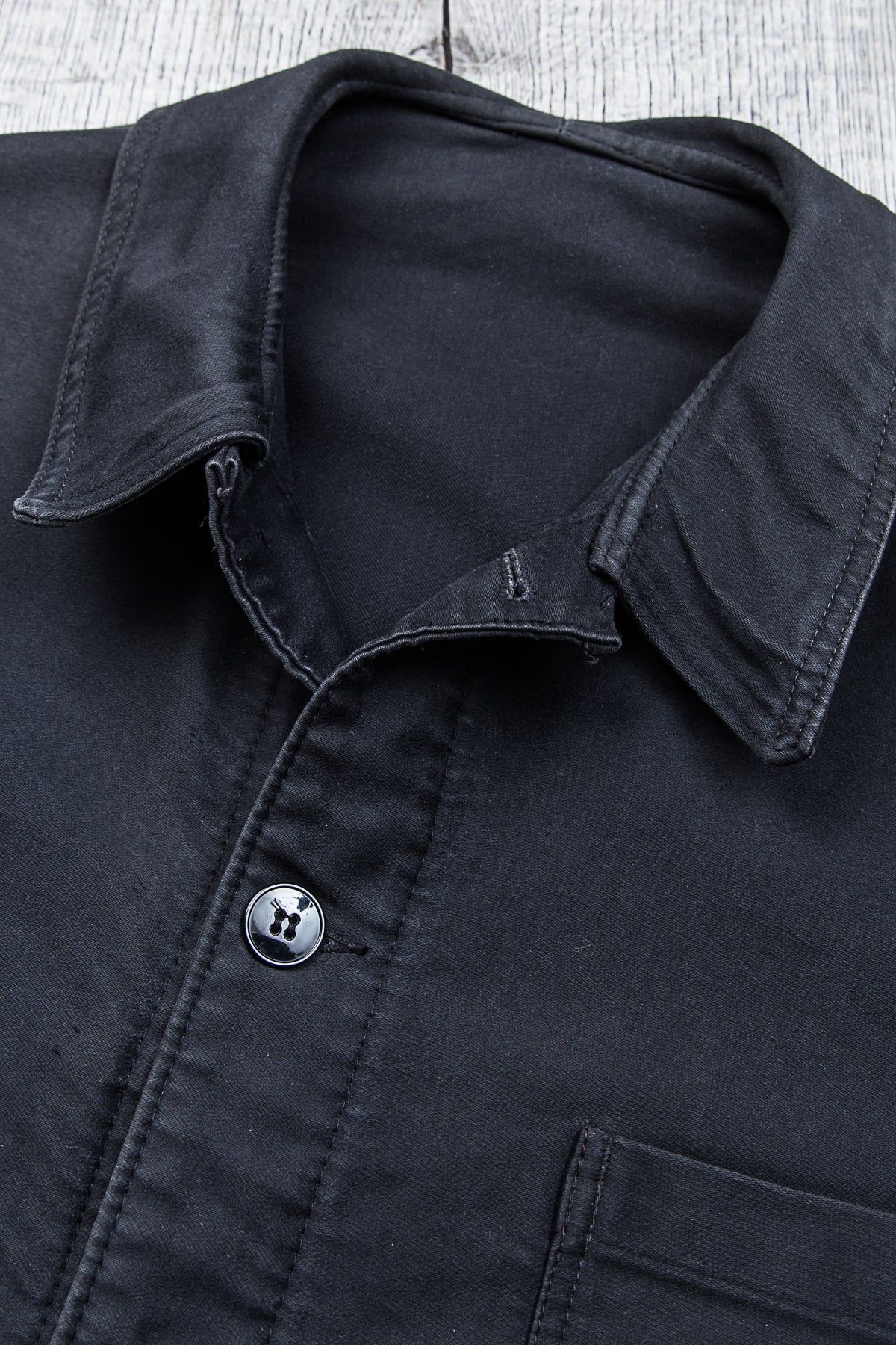 Vintage French Moleskin Workwear Jacket