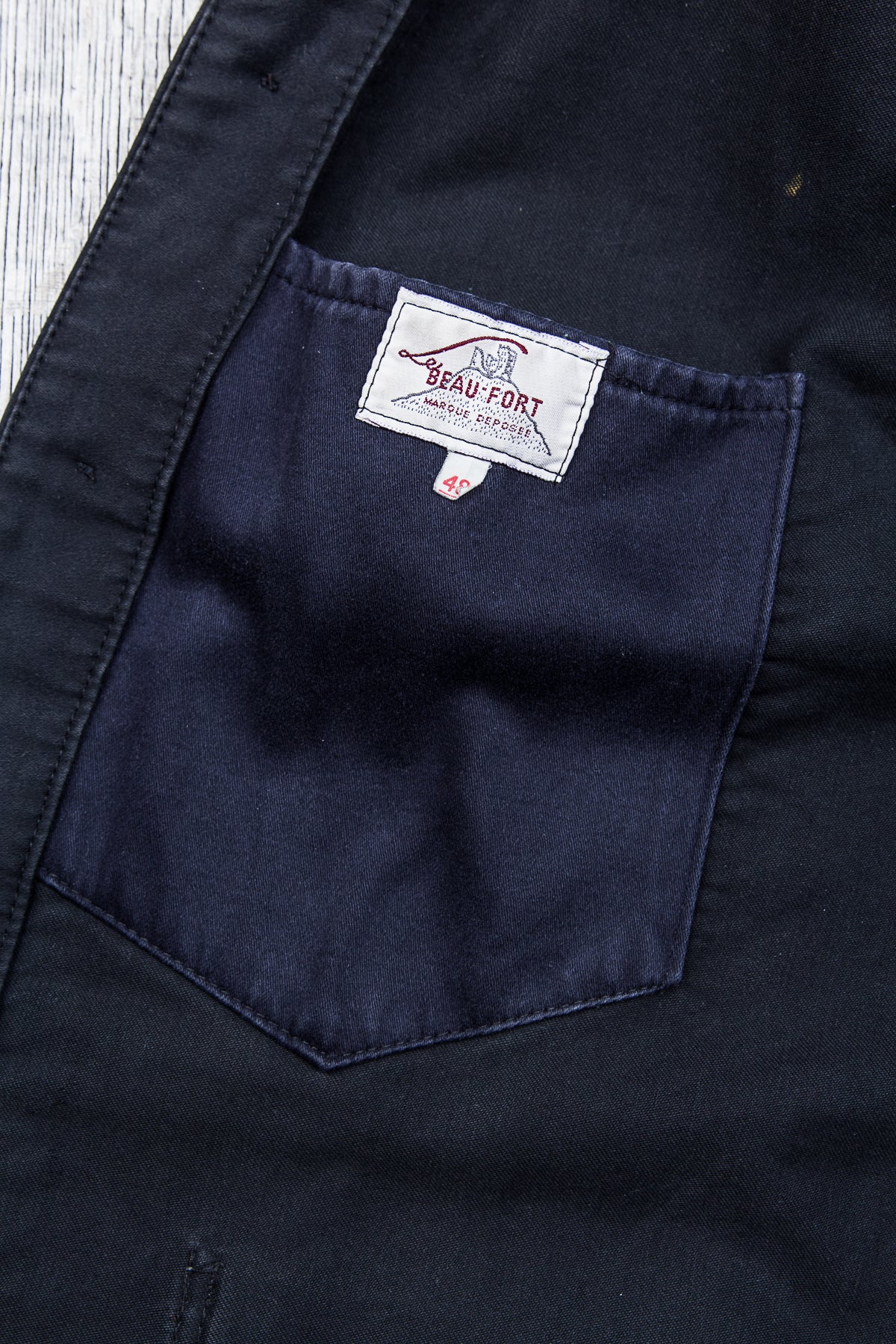 Vintage French Moleskin Workwear Jacket