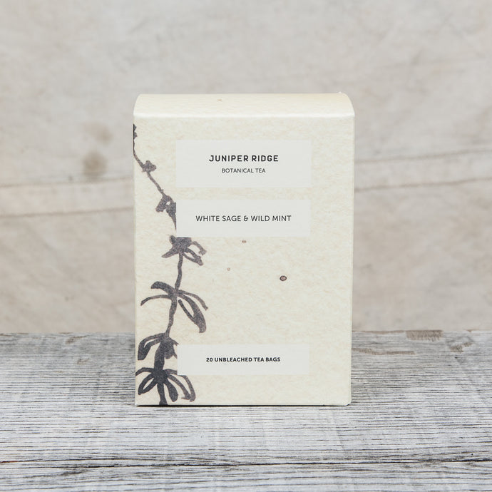 Juniper Ridge Botanical Tea White Sage & Wild Mint