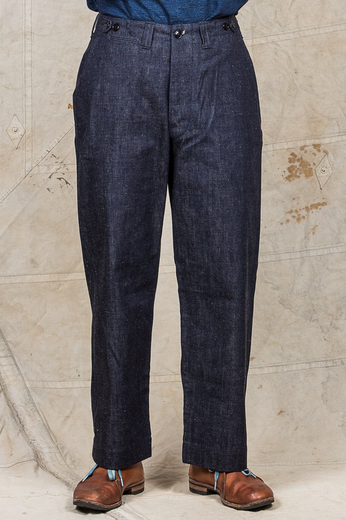Warehouse & Co Military Pants Indigo Denim