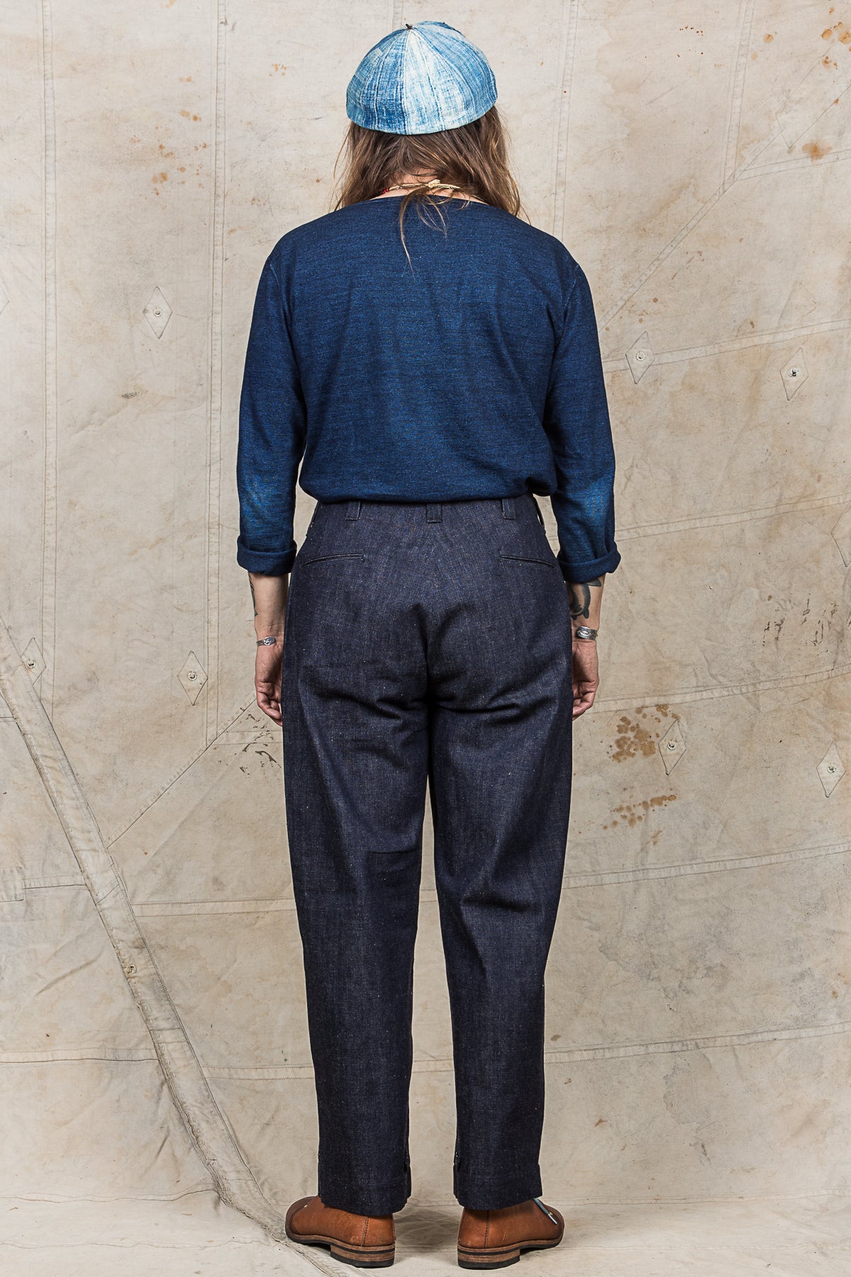Warehouse & Co Military Pants Indigo Denim