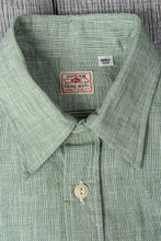 Sugar Cane & Co Green Pin Check Work Shirt