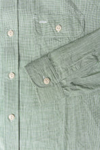 Sugar Cane & Co Green Pin Check Work Shirt