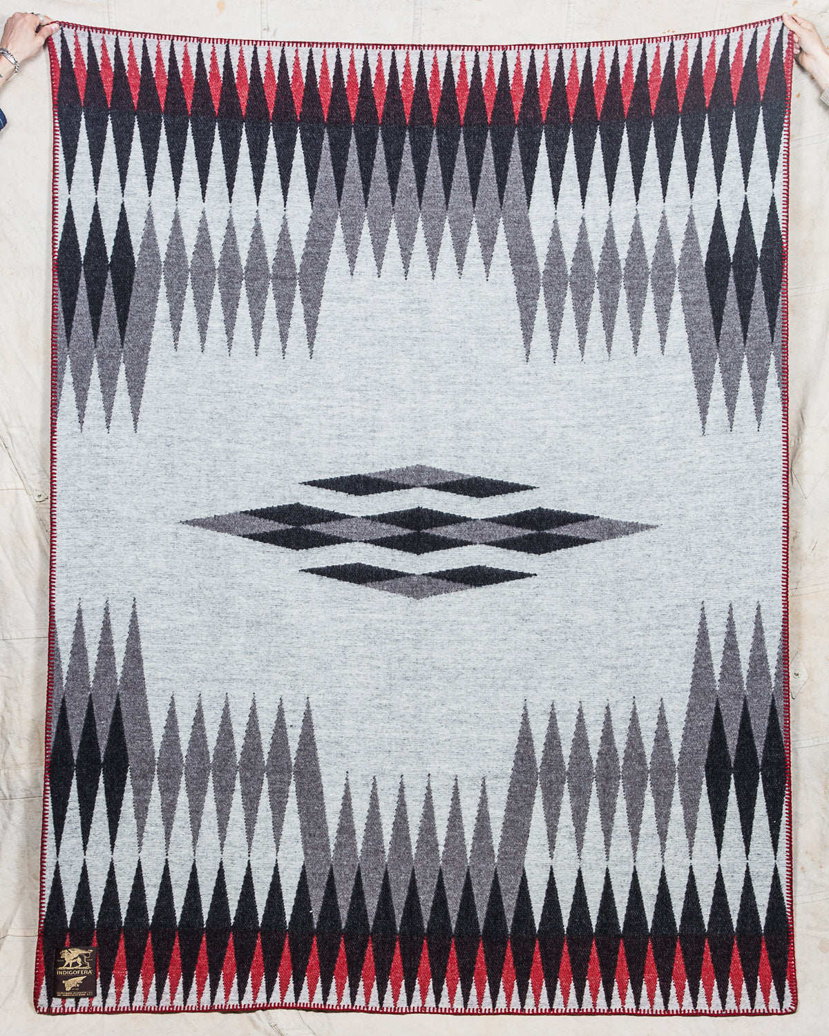 Indigofera Pure Wool Blanket Red Wing Collaboration