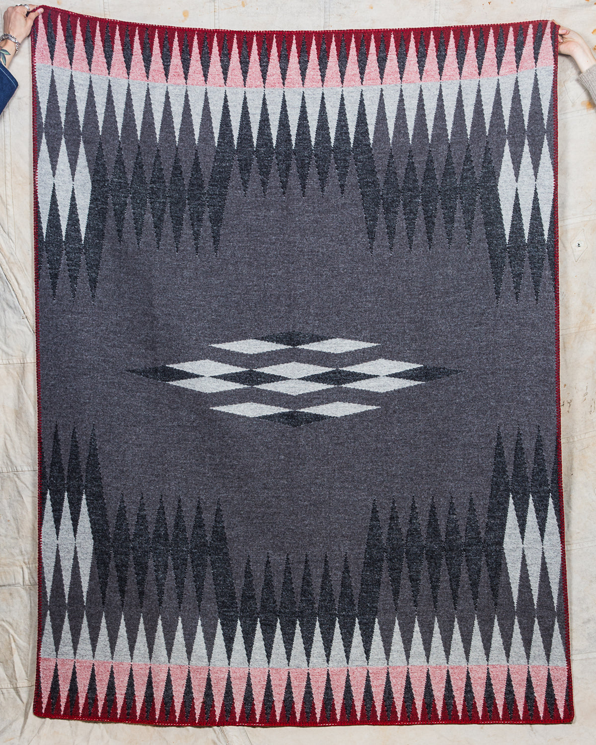 Indigofera Pure Wool Blanket Red Wing Collaboration