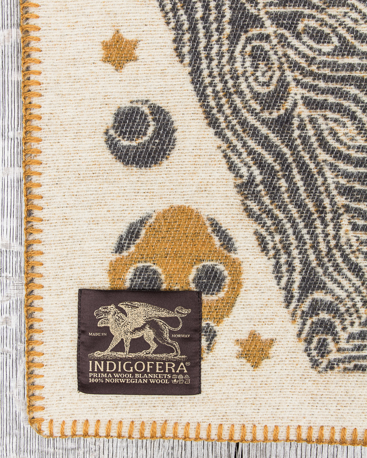 Indigofera Pure Wool Blanket Psyche of Samedi