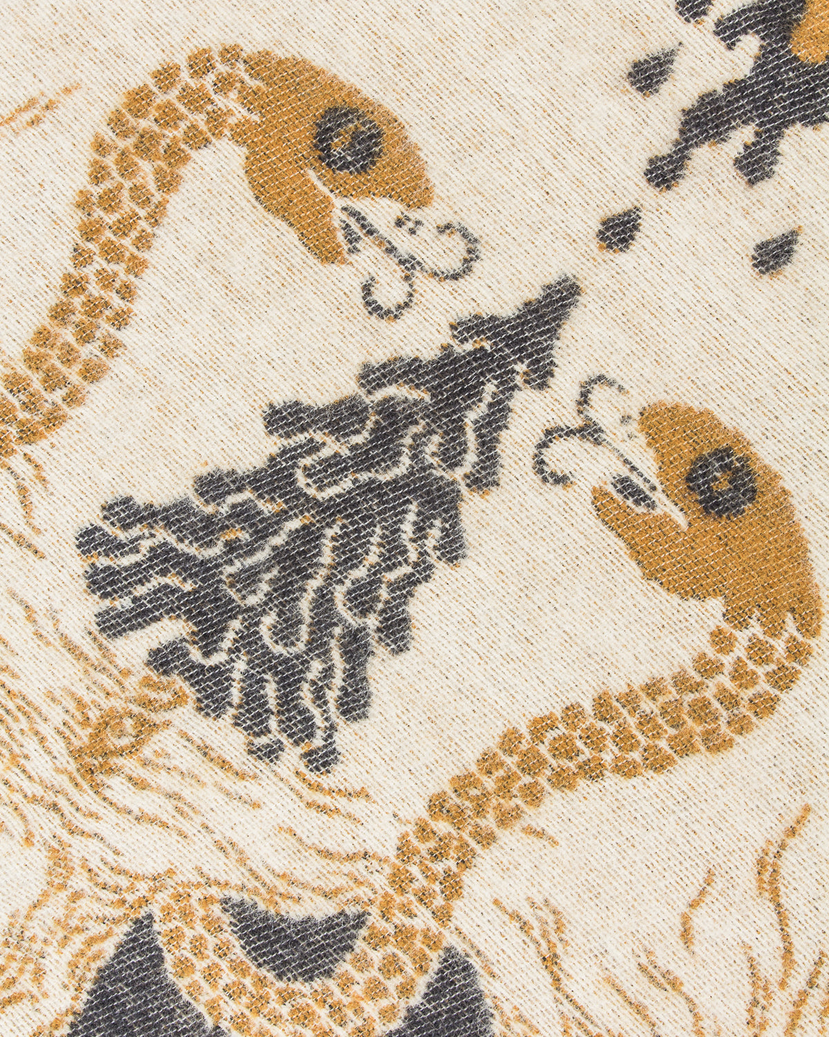 Indigofera Pure Wool Blanket Psyche of Samedi