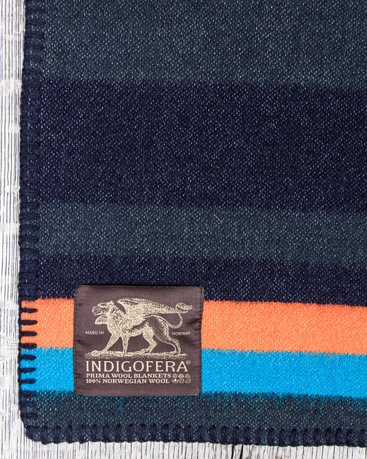 Indigofera Pure Wool Blanket Arizona Sunset