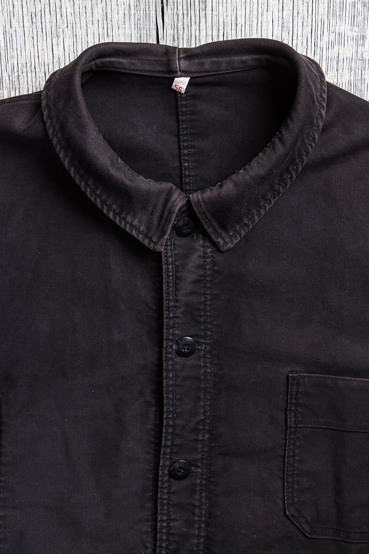 Vintage French Moleskin Workwear Jacket