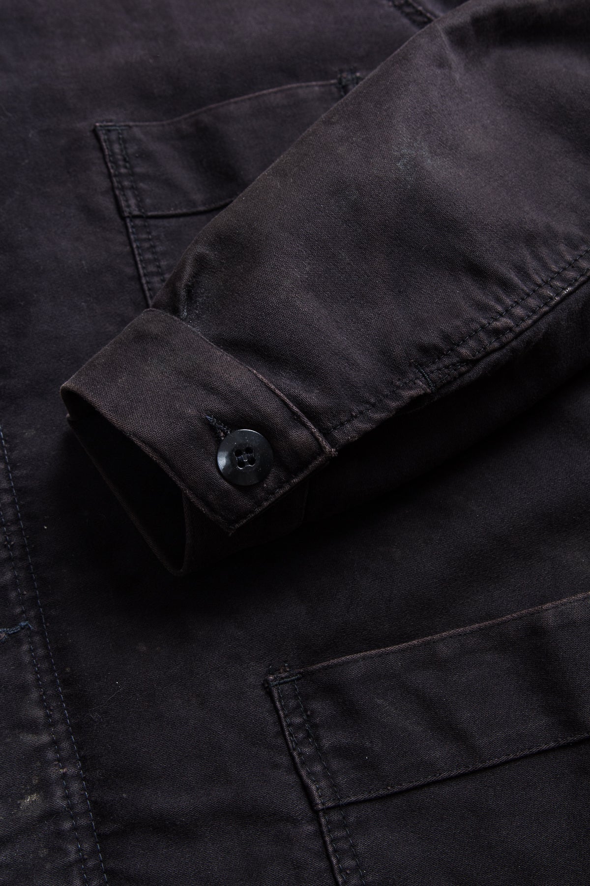 Vintage French Moleskin Workwear Jacket