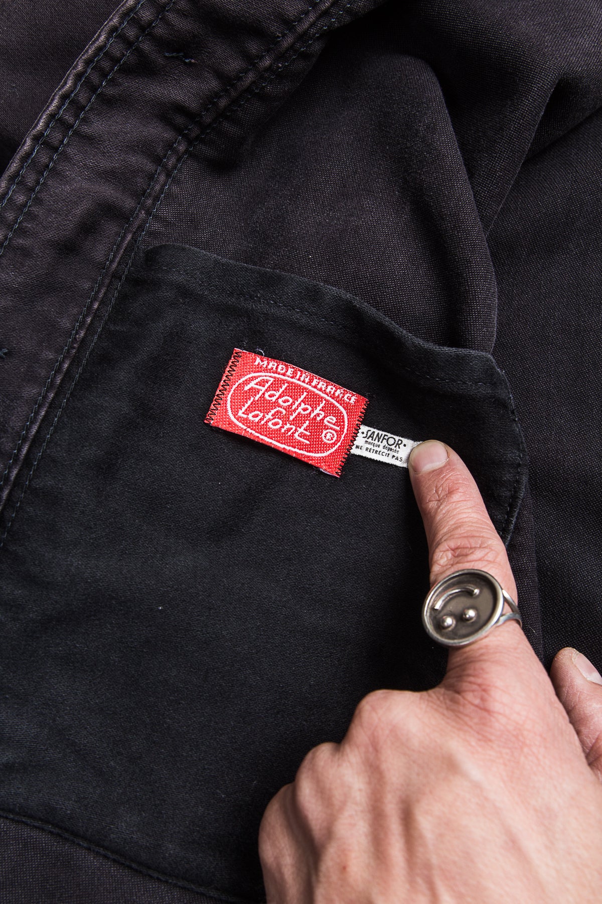 Vintage French Moleskin Workwear Jacket