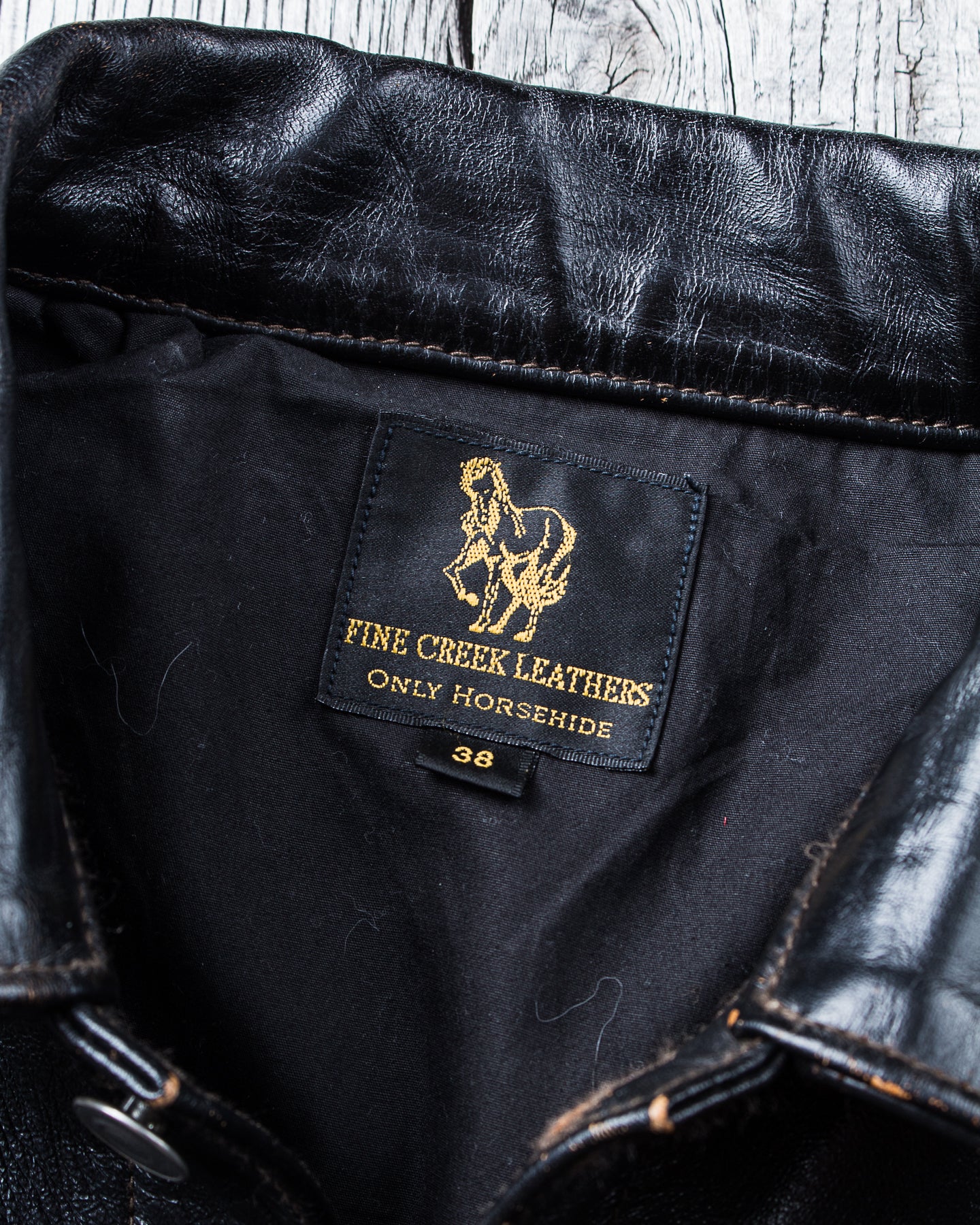 Second Hand Fine Creek Leathers Virginia Beach Horsehide Type II
