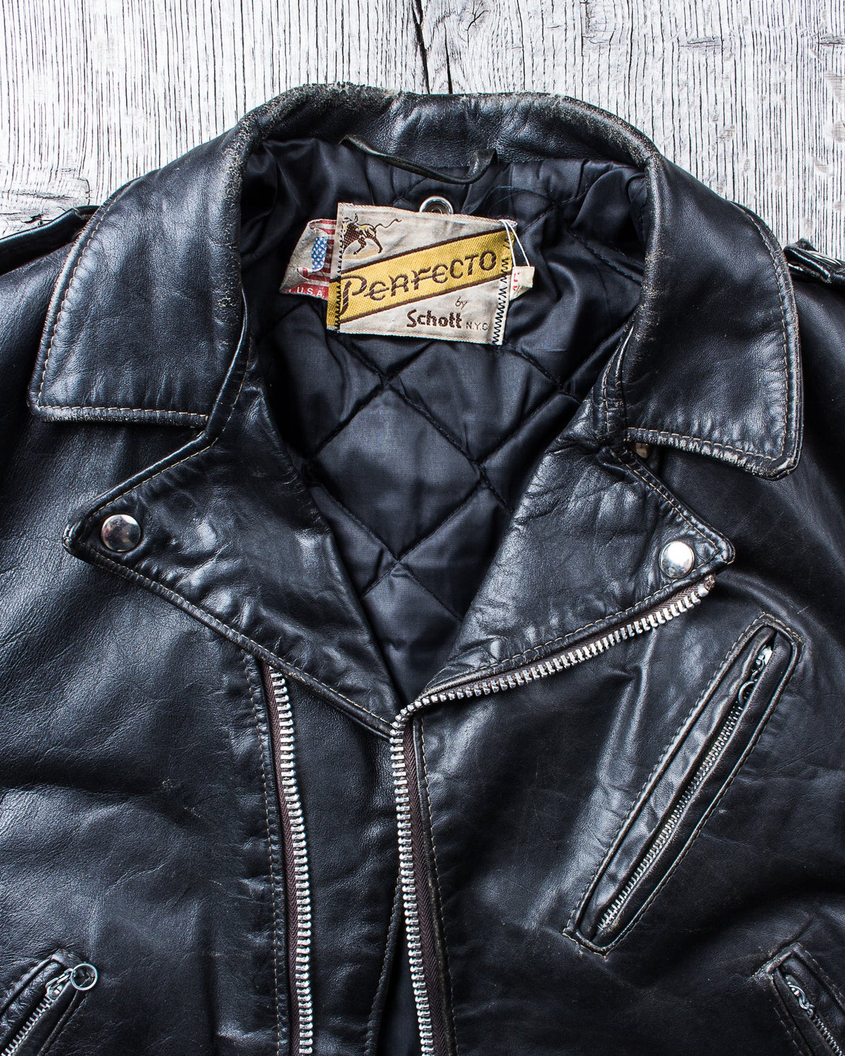 Vintage Schott Perfecto Jacket Size 40