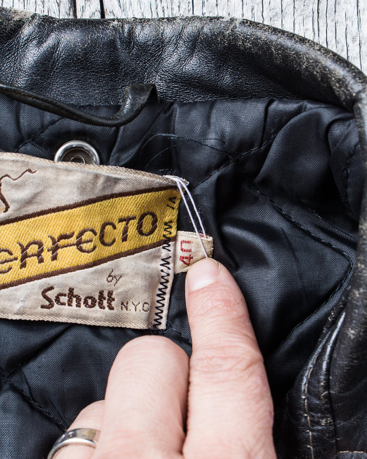 Vintage Schott Perfecto Jacket Size 40