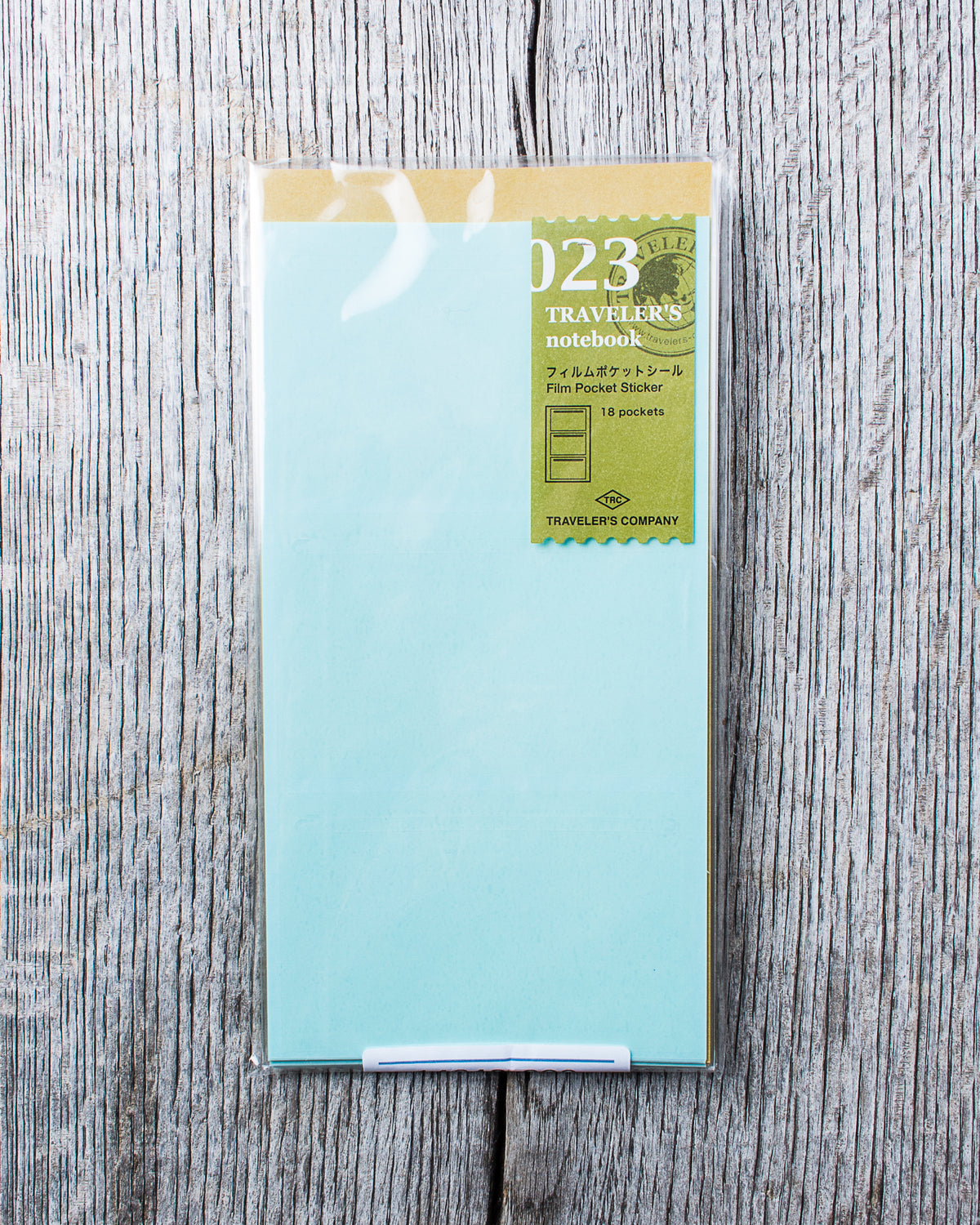 Traveler's Company #023 Regular Notebook Refill Film Pocket Stickers