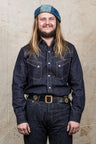 Warehouse & Co Lot 3001 Long Horn Style Western Denim Shirt