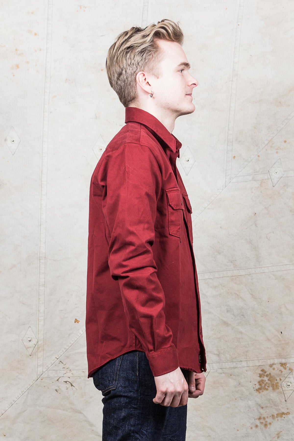 Indigofera Alamo Shirt Guajillo Red