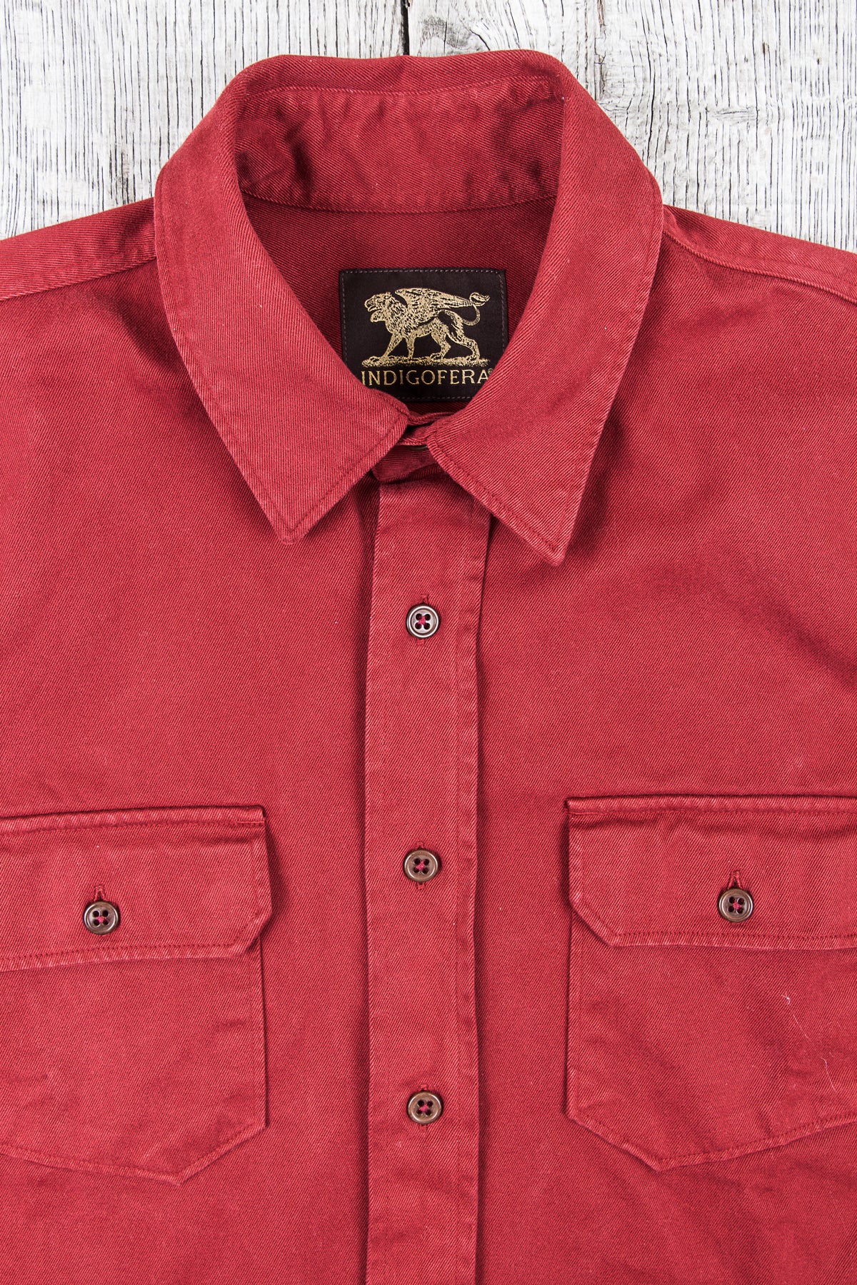 Indigofera Alamo Shirt Guajillo Red