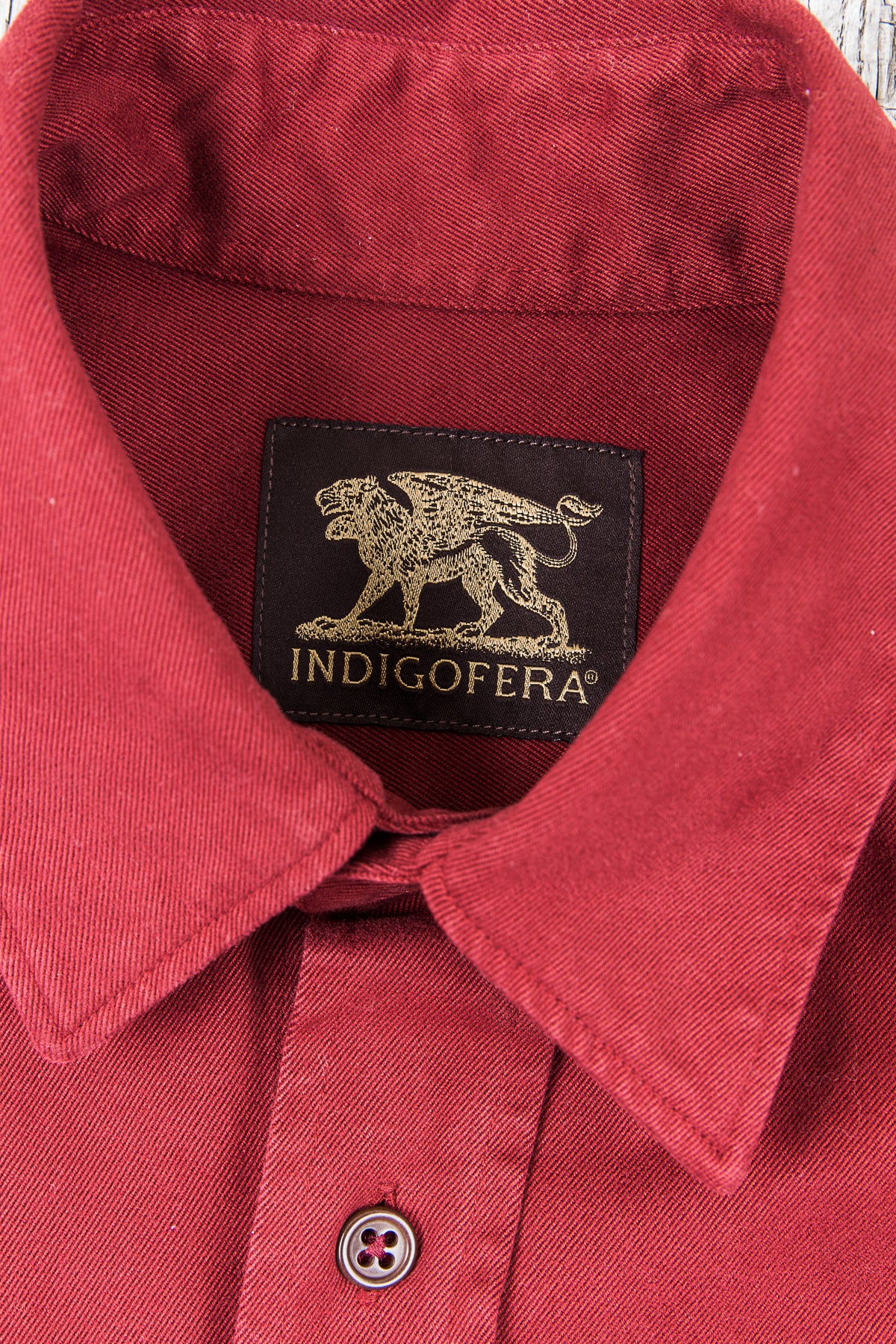 Indigofera Alamo Shirt Guajillo Red