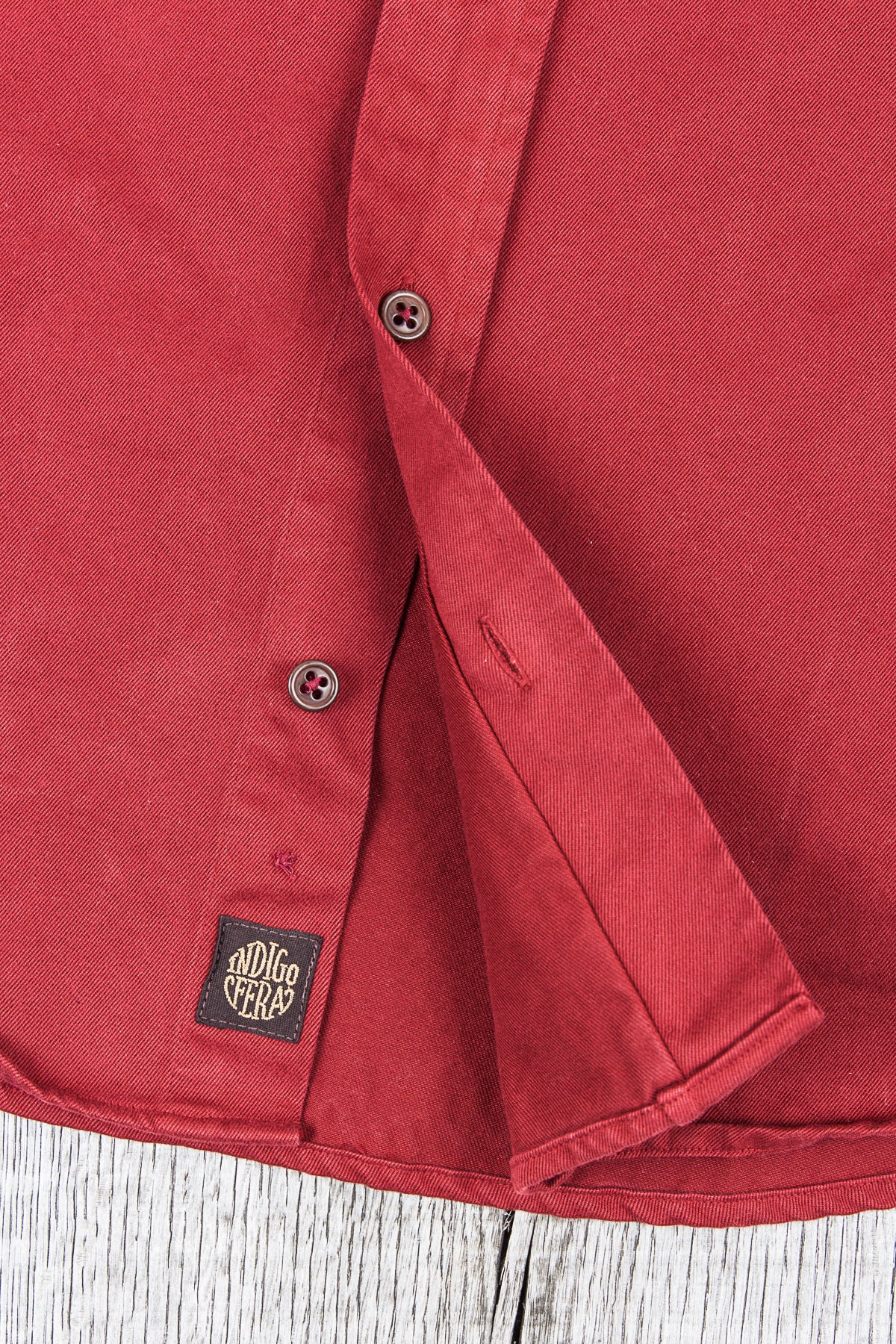 Indigofera Alamo Shirt Guajillo Red