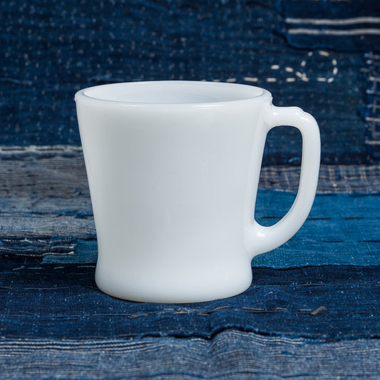 Vintage Fire King White Coffee Cup