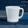 Vintage Fire King White Coffee Cup