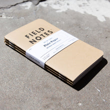 Field Notes 3-Pack Plain Paper