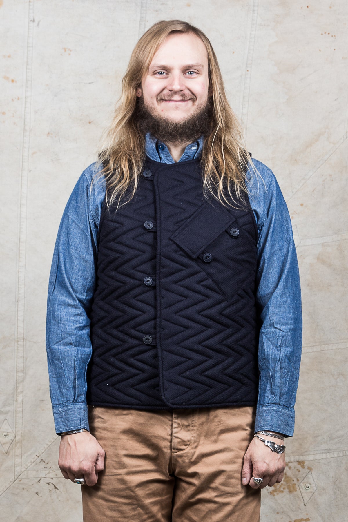 North Sea Clothing Body Warmer Navy