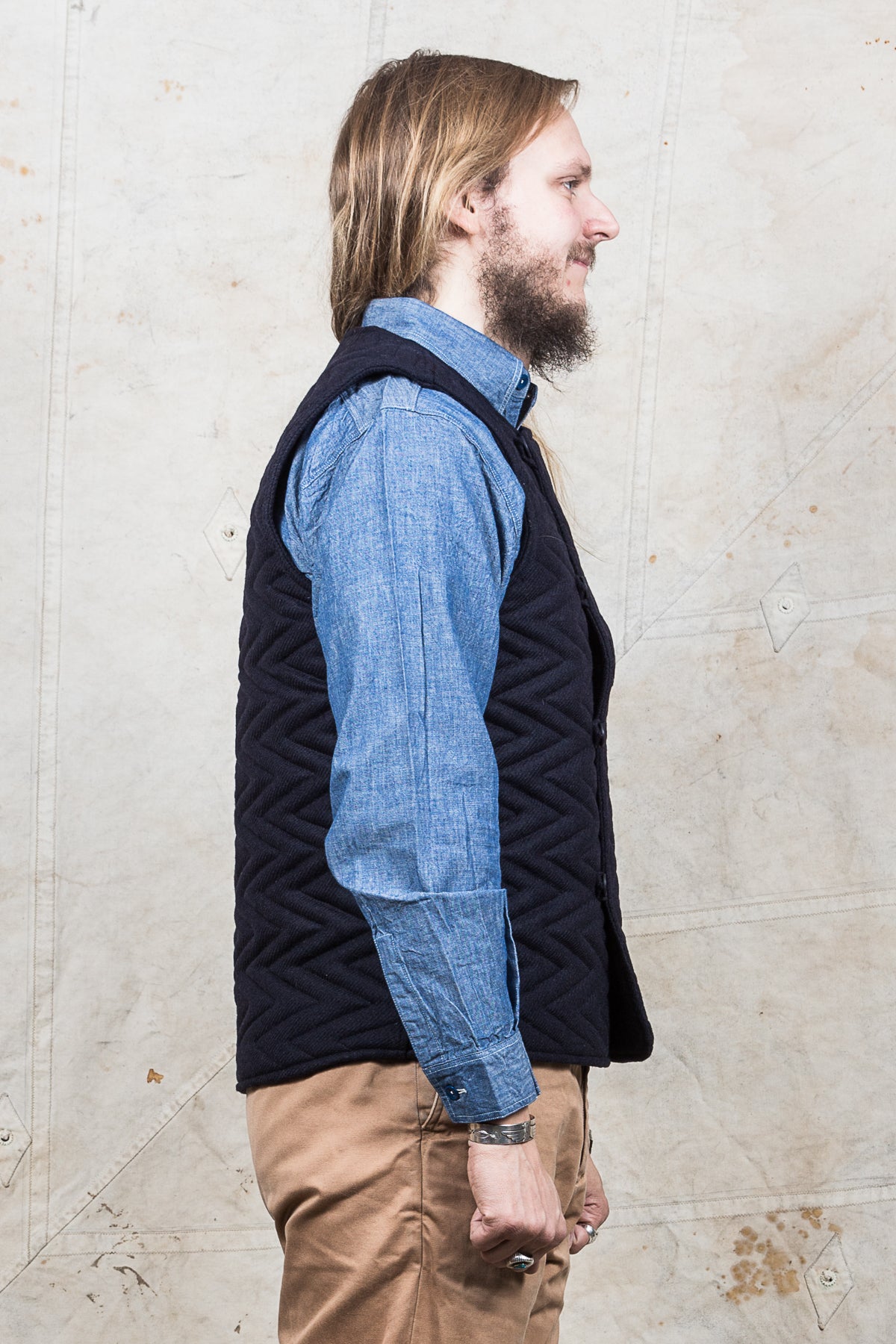North Sea Clothing Body Warmer Navy