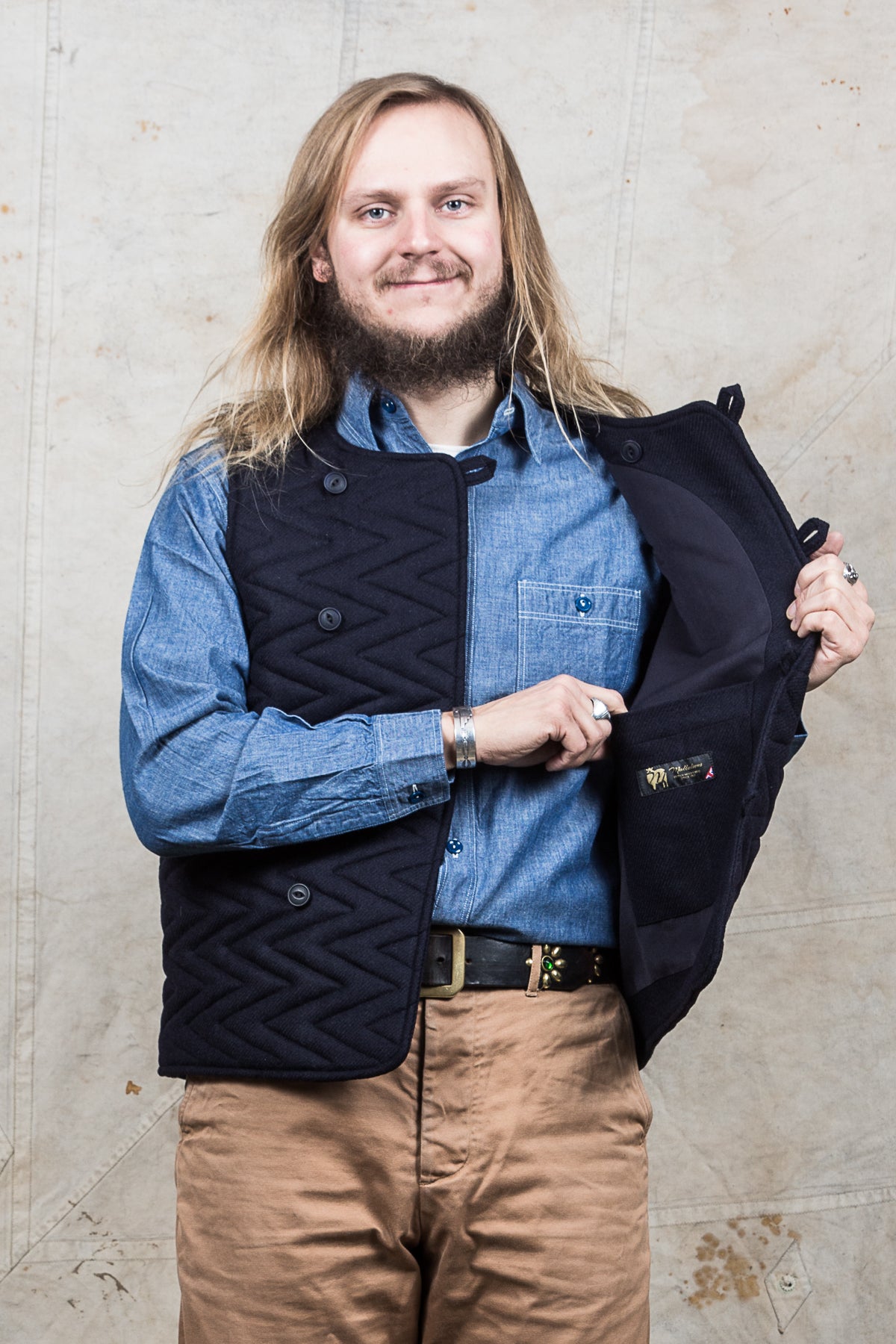 North Sea Clothing Body Warmer Navy