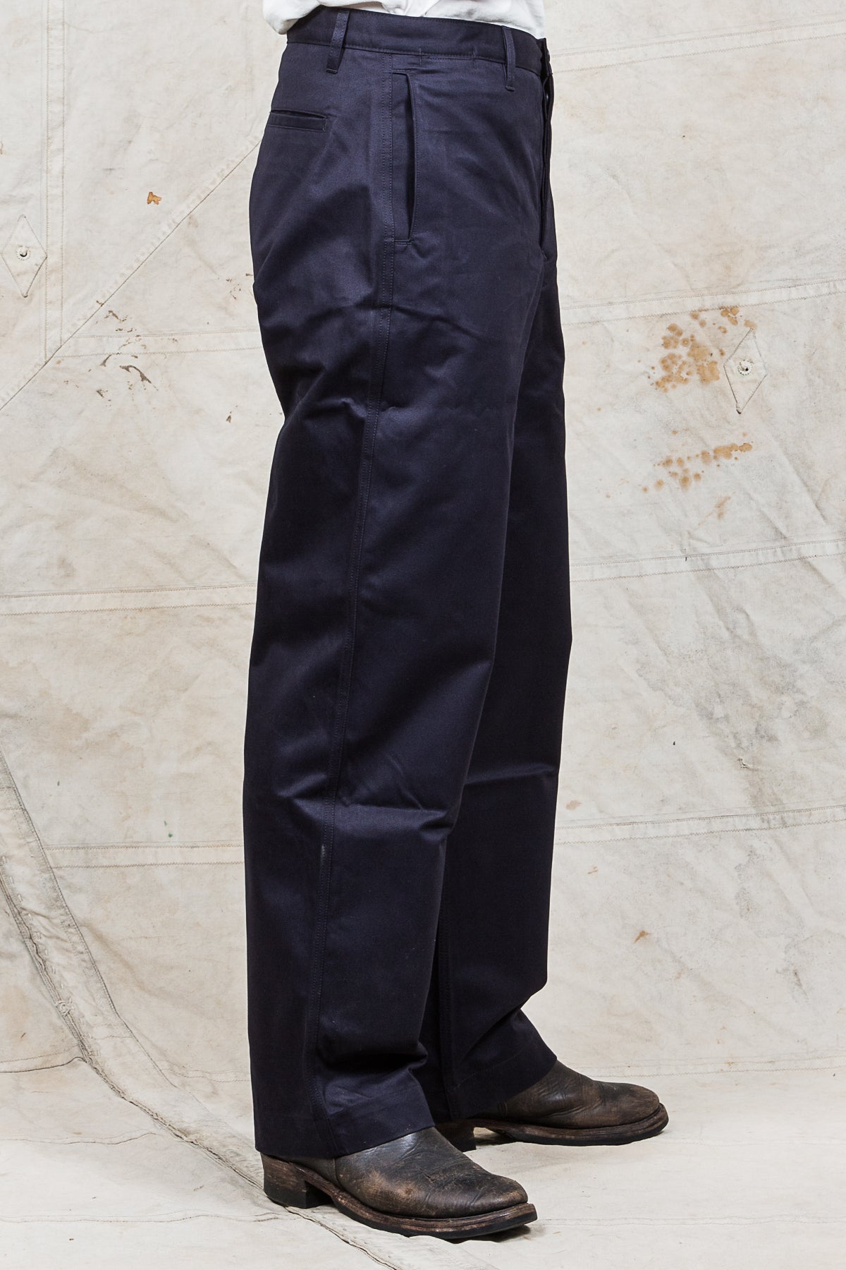 North Sea Clothing Canadian Trouser Navy