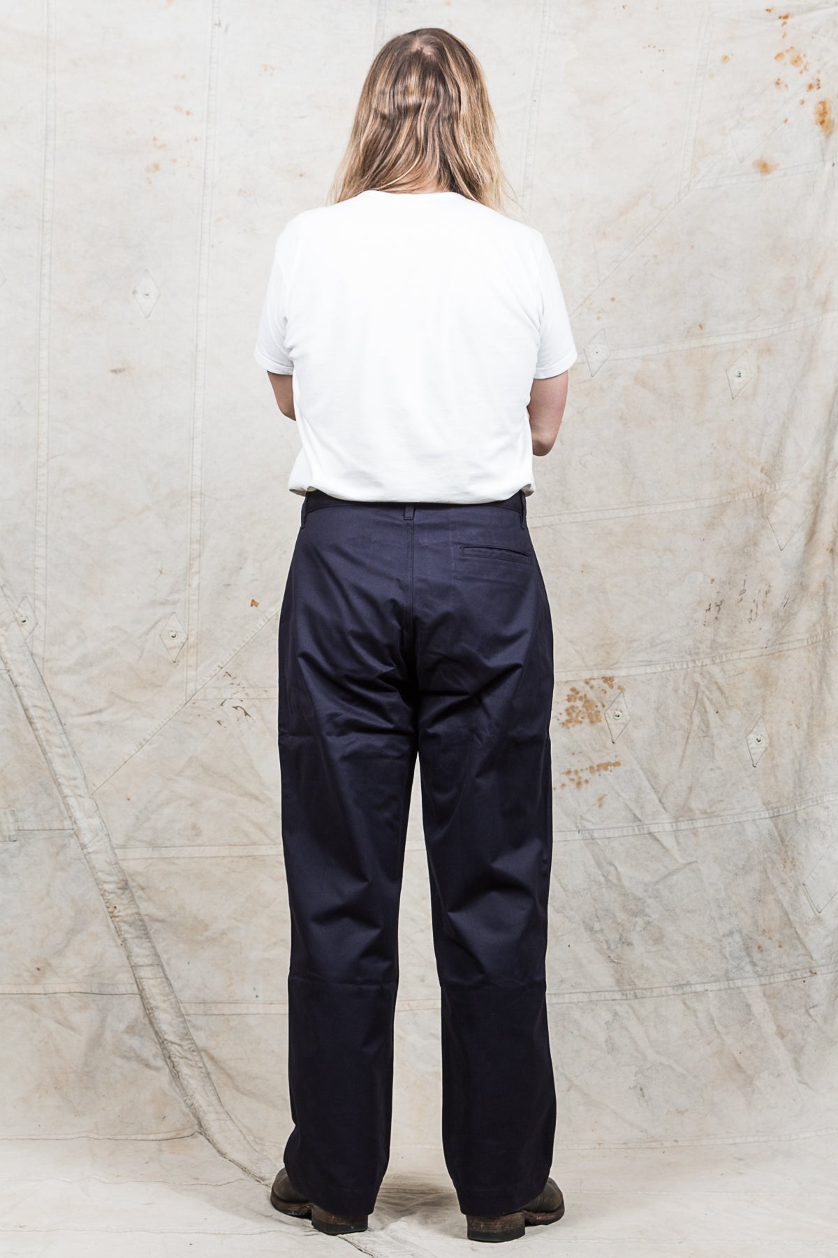 North Sea Clothing Canadian Trouser Navy